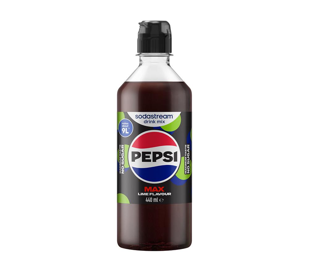SODASTREAM Pepsi Max Lime Flavor Syrup - 440 ml
