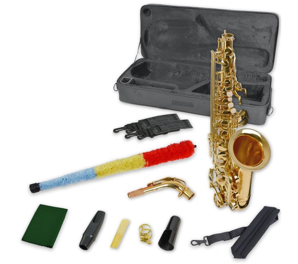 MONTREUX Student SAS701 EB Alto Saxophone - Golden image number 5 of 6