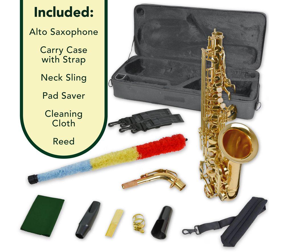 MONTREUX Student SAS701 EB Alto Saxophone - Golden image number 6 of 6