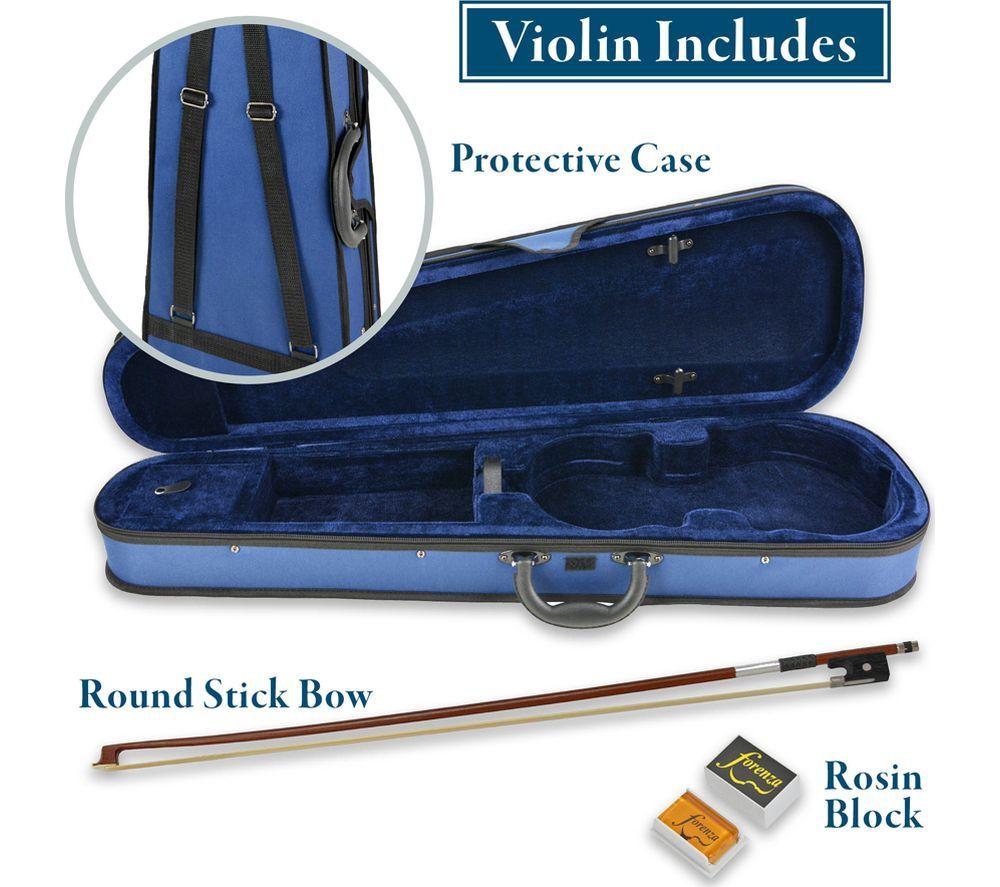 FORENZA Prima I Series 1/2 Size Acoustic Violin - Brown image number 5 of 5