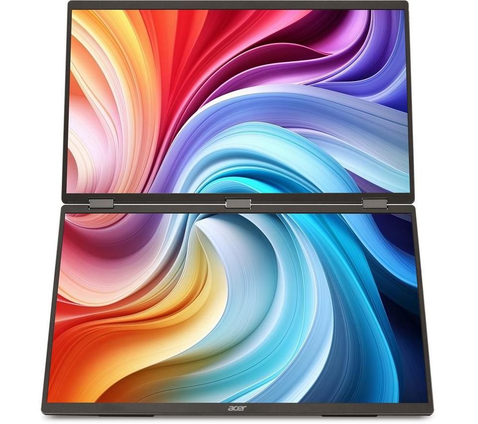 ACER PD193Q Dual Full HD 19" IPS LED Portable Monitor - Black