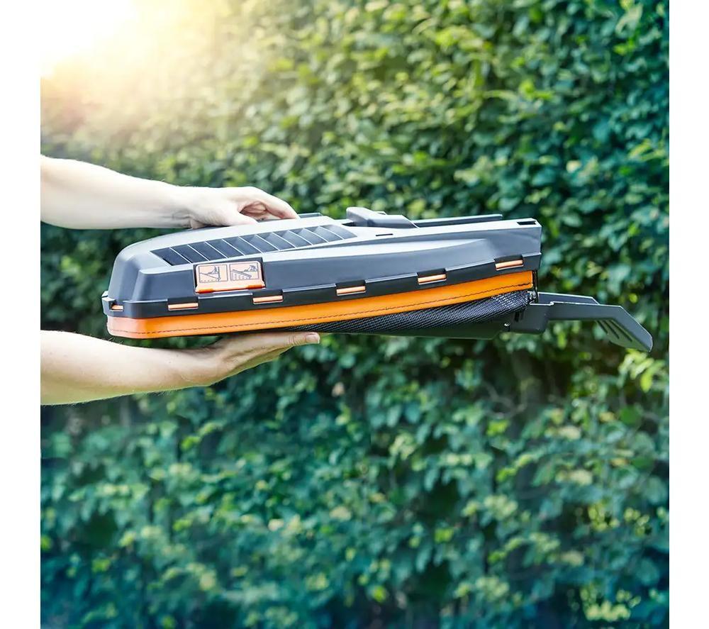 LAWNMASTER MEB1434M COMBO Corded Rotary Lawnmower & Grass Trimmer - Orange & Black image number 7 of 10