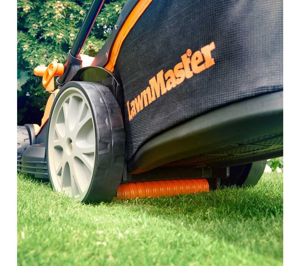 LAWNMASTER MEB1840M-01 1800 W 40cm Electric Lawn Mower - Orange & Black image number 3 of 11