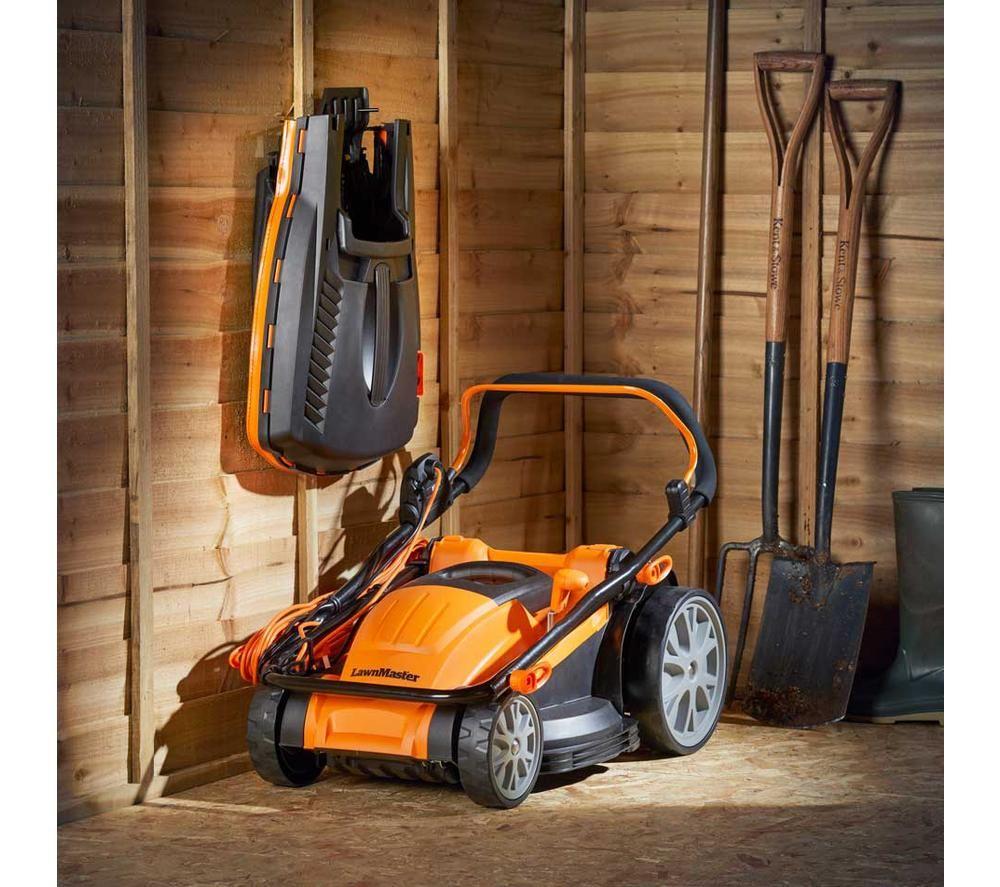 LAWNMASTER MEB1840M-01 1800 W 40cm Electric Lawn Mower - Orange & Black image number 9 of 11