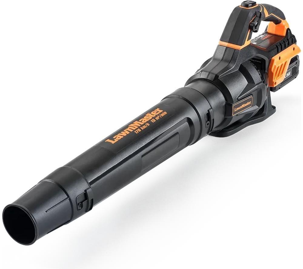 Lawnmaster 24V Axial Leaf Blower - Orange - Image 3