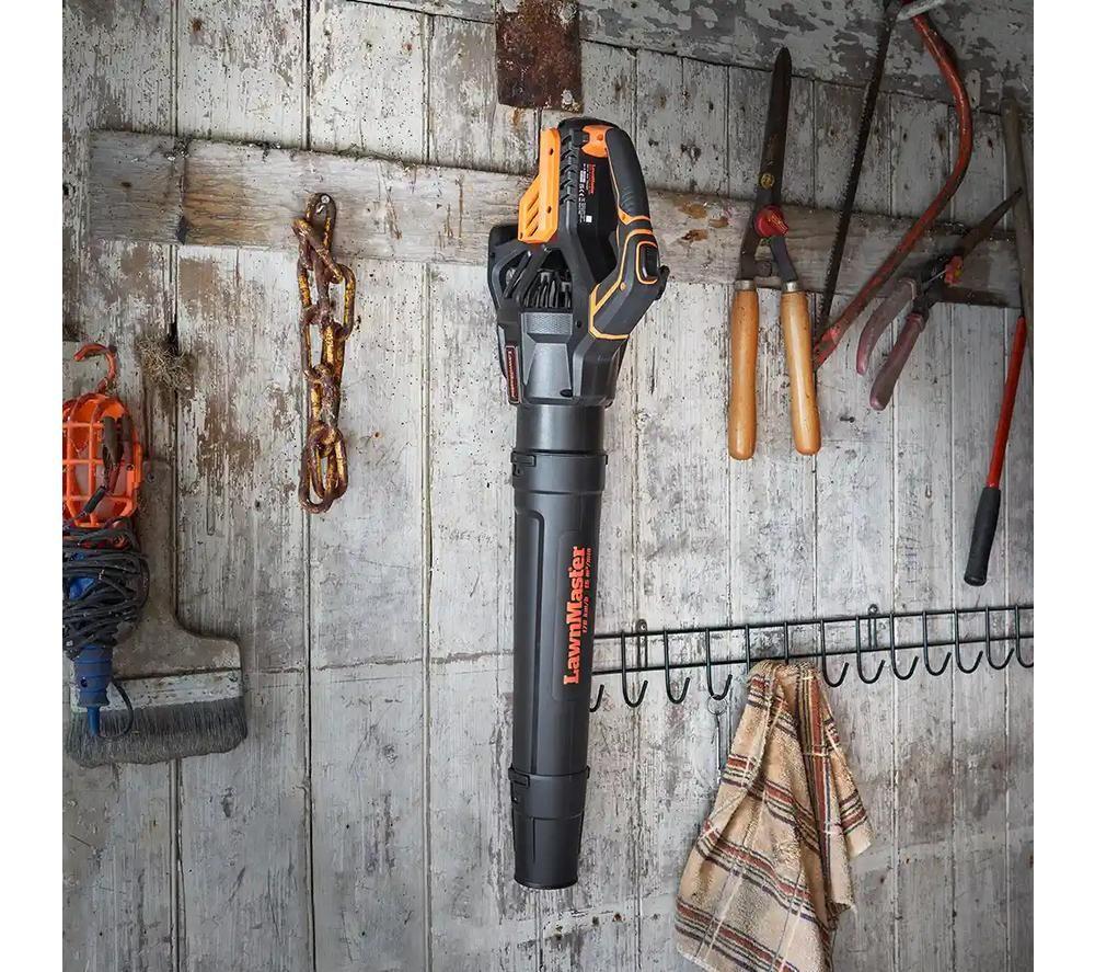 LAWNMASTER CLBL2407-01 24V Cordless Leaf Blower - Orange & Black image number 6 of 9