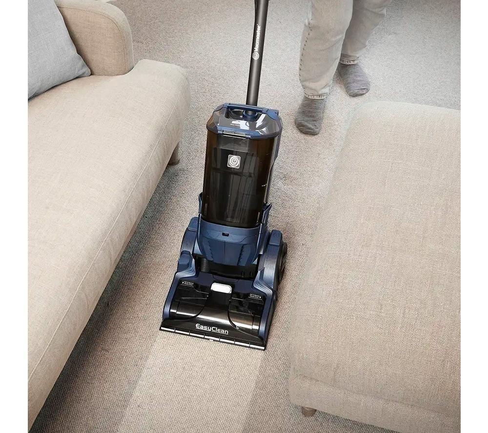 VACMASTER EasyClean UCT CA0712UK Upright Carpet Cleaner - Black, Blue & Transparent image number 6 of 10