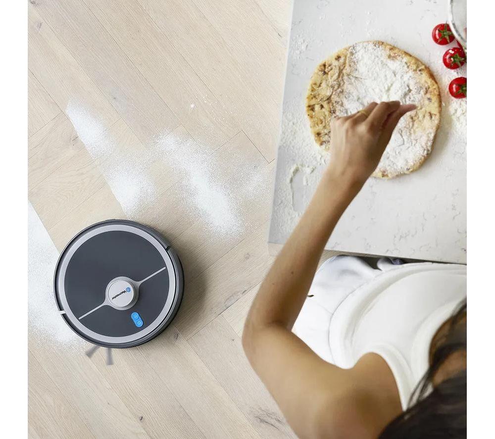 VACMASTER REi V10iUK Robot Vacuum Cleaner - Silver & Grey image number 5 of 9