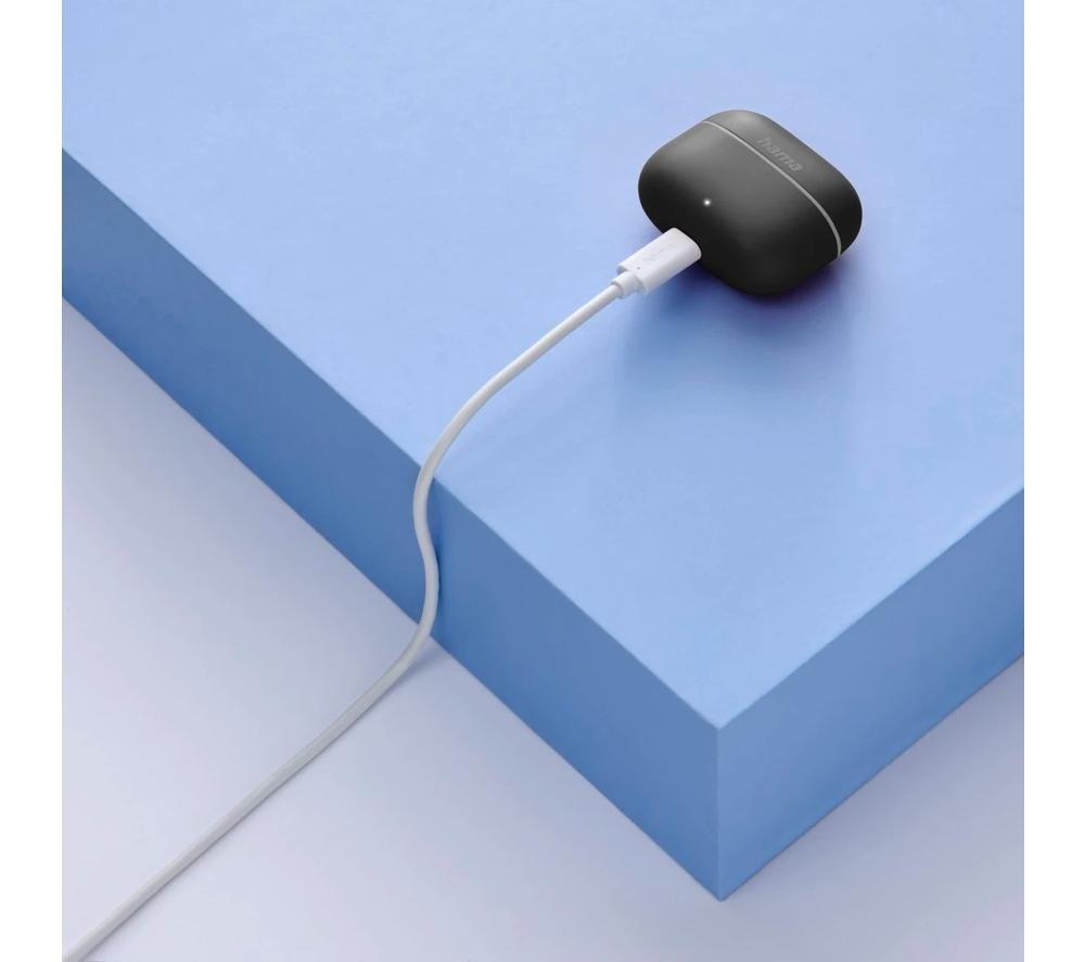HAMA Freedom Light II Wireless Bluetooth Earbuds - Black image number 4 of 7