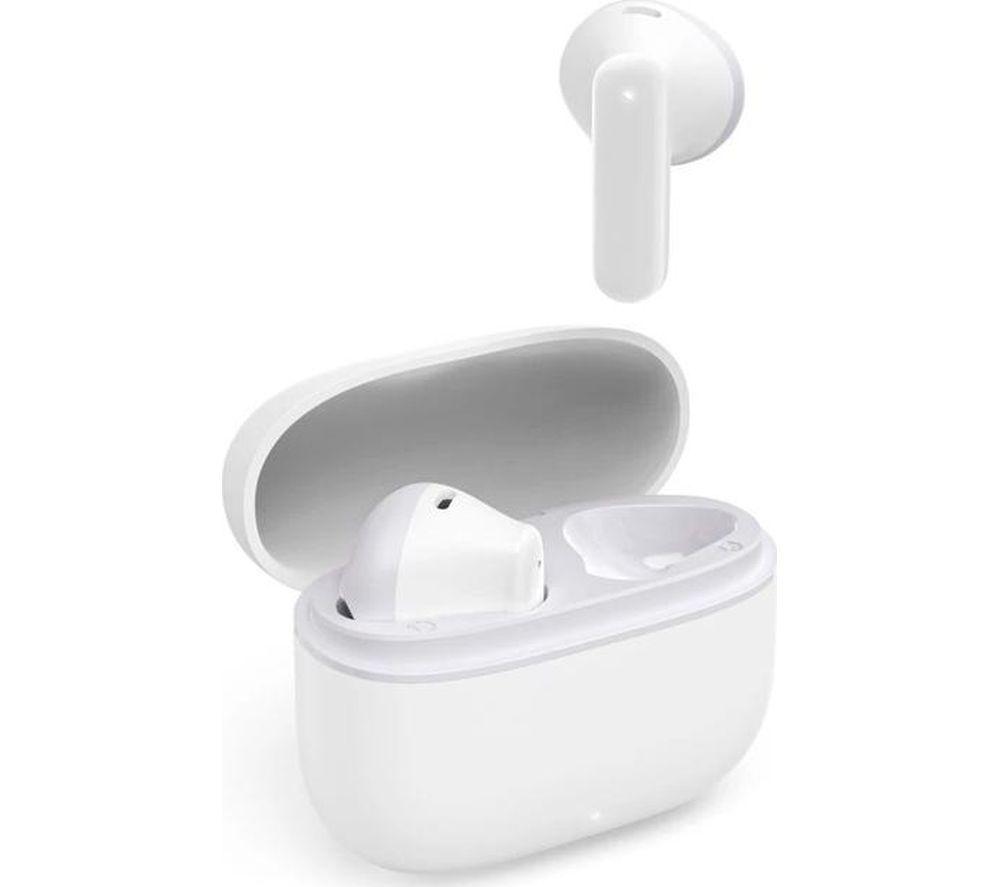 HAMA Freedom Light II Wireless Bluetooth Earbuds - White image number 2 of 9