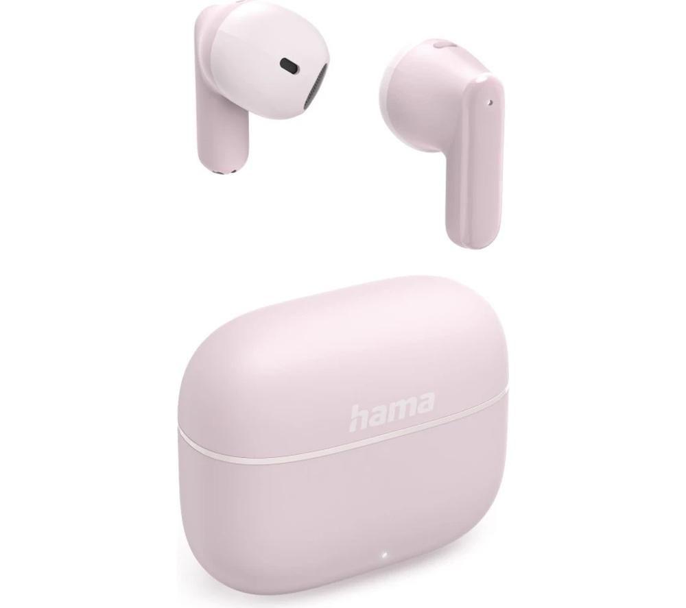 HAMA Freedom Light II Wireless Bluetooth Earbuds - Pink image number 3 of 9