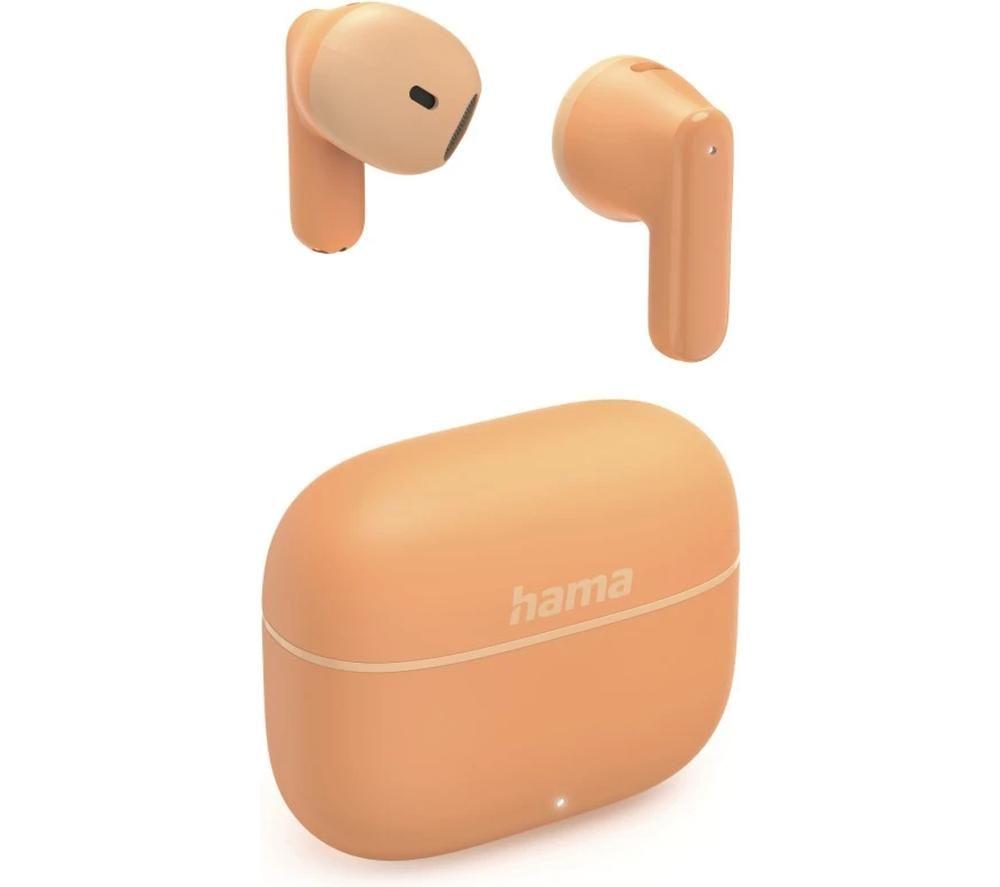 HAMA Freedom Light II Wireless Bluetooth Earbuds - Orange image number 8 of 8