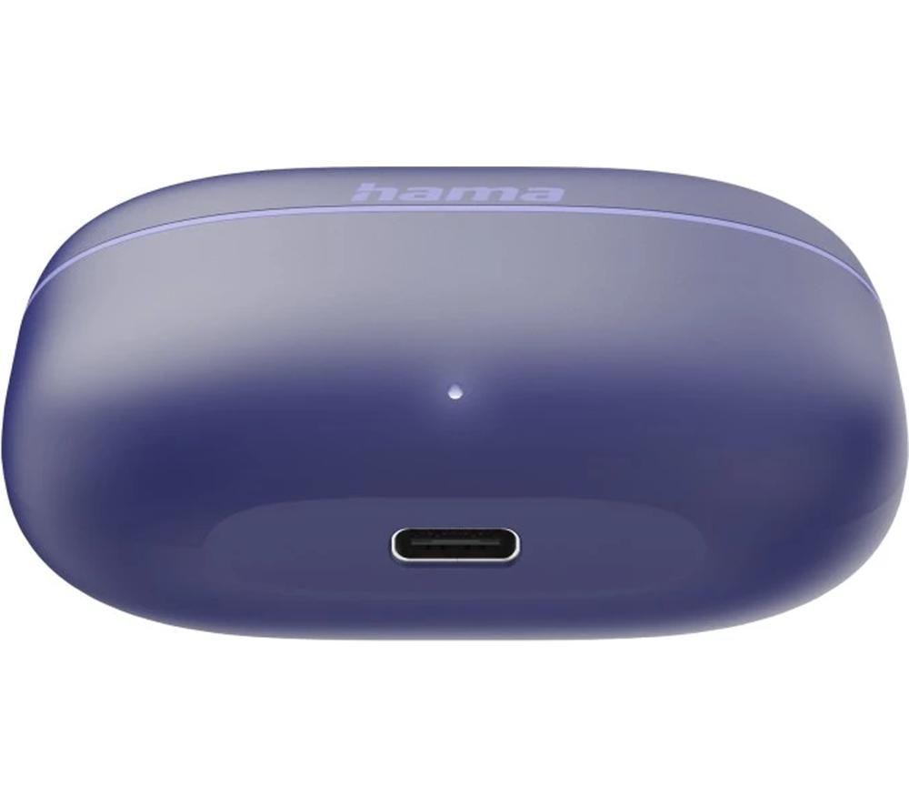 HAMA Freedom Buddy II Wireless Bluetooth Earbuds - Blue image number 4 of 7