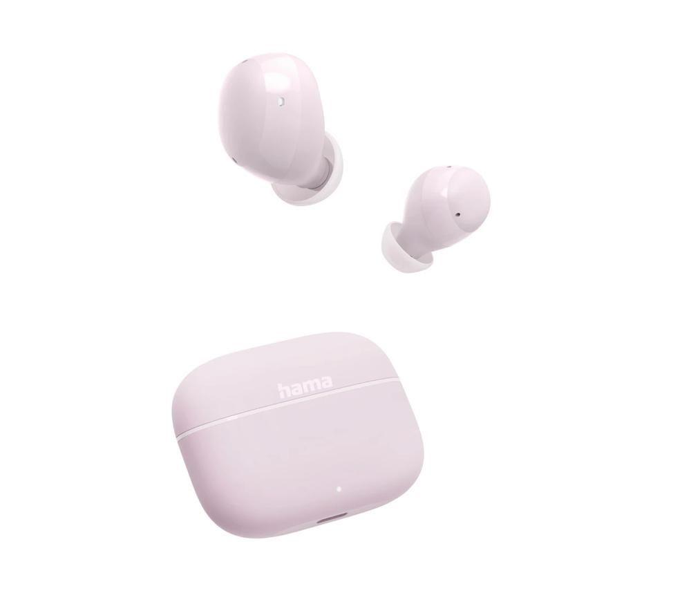 HAMA Freedom Buddy II Wireless Bluetooth Earbuds - Pink image number 6 of 6