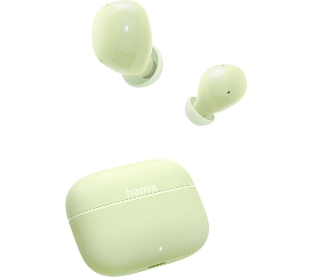 HAMA Freedom Buddy II Wireless Bluetooth Earbuds - Green image number 4 of 5