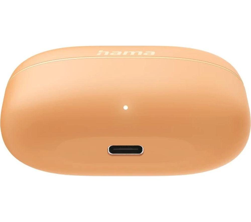 HAMA Freedom Buddy II Wireless Bluetooth Earbuds - Orange image number 6 of 15