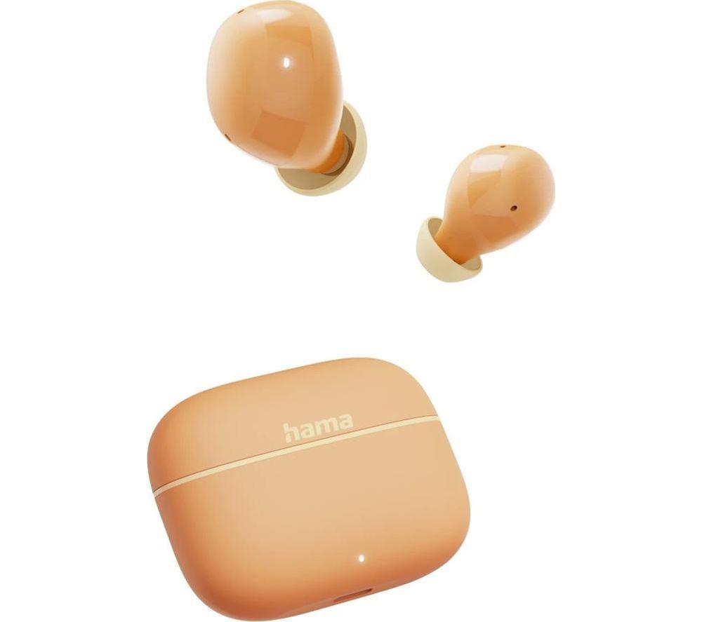 HAMA Freedom Buddy II Wireless Bluetooth Earbuds - Orange image number 14 of 15