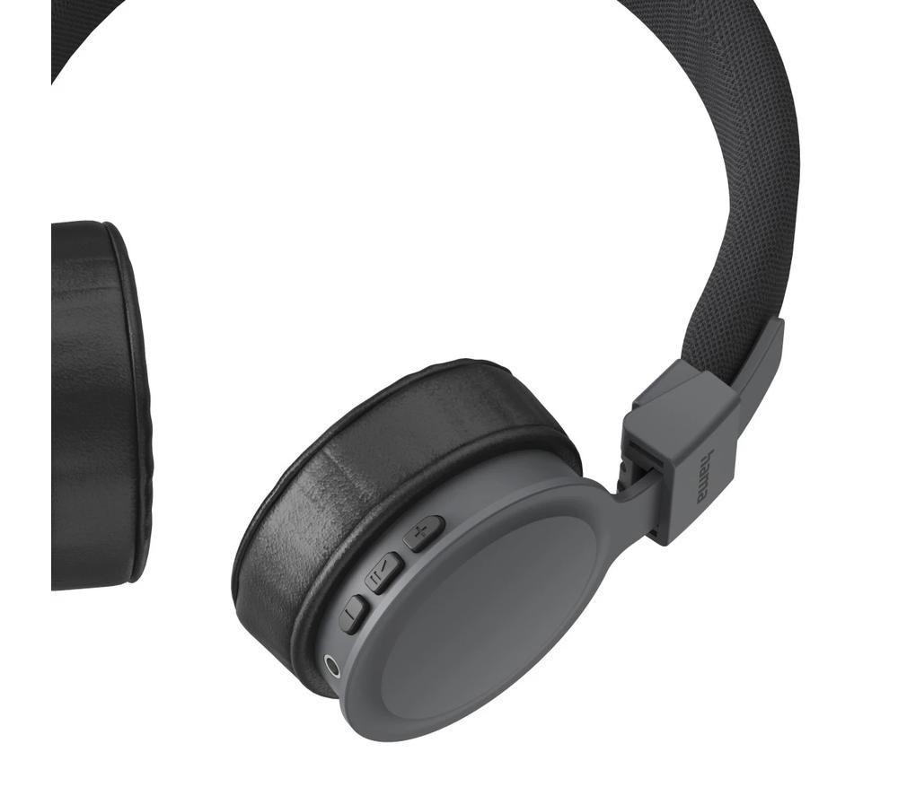 HAMA Freedom Lit III Wireless Bluetooth Headphones - Black image number 7 of 14