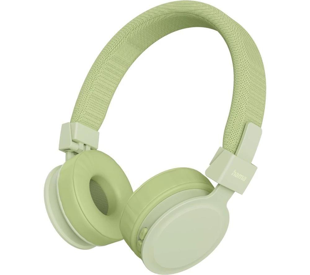 HAMA Freedom Lit III Wireless Bluetooth Headphones - Green image number 7 of 9