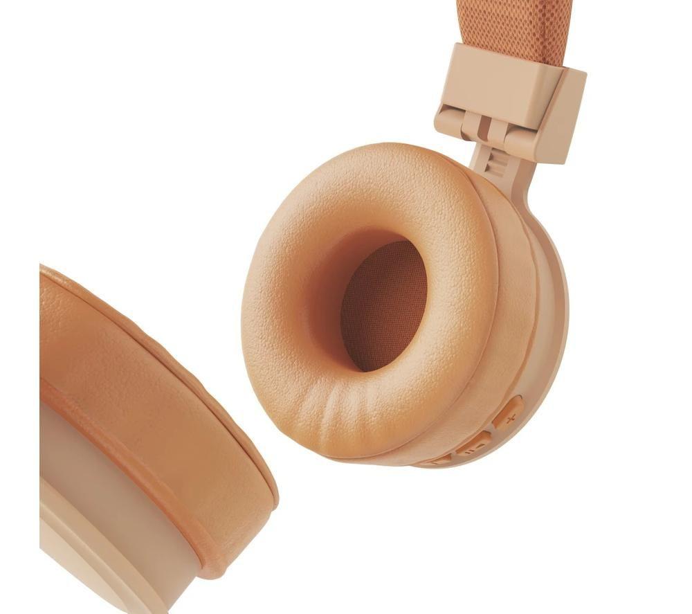 HAMA Freedom Lit III Wireless Bluetooth Headphones - Orange image number 7 of 9
