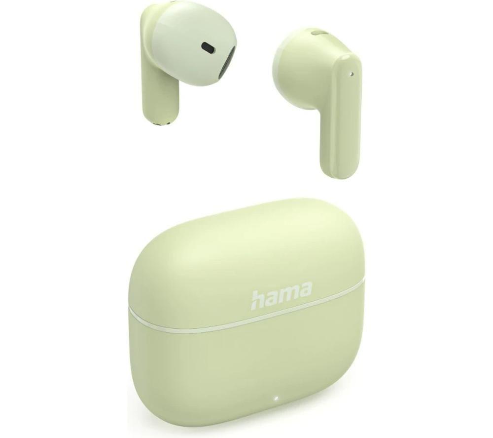 HAMA Freedom Light II Wireless Bluetooth Earbuds - Green image number 2 of 6