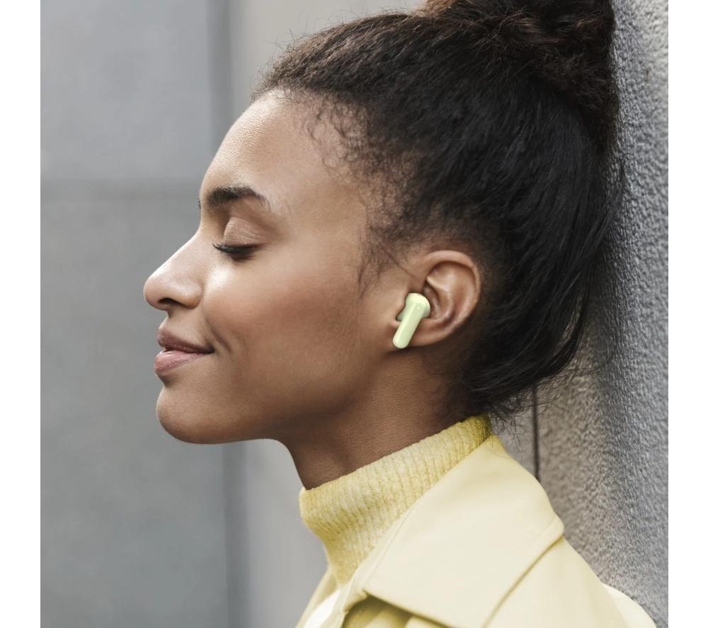 HAMA Freedom Light II Wireless Bluetooth Earbuds - Green image number 6 of 6