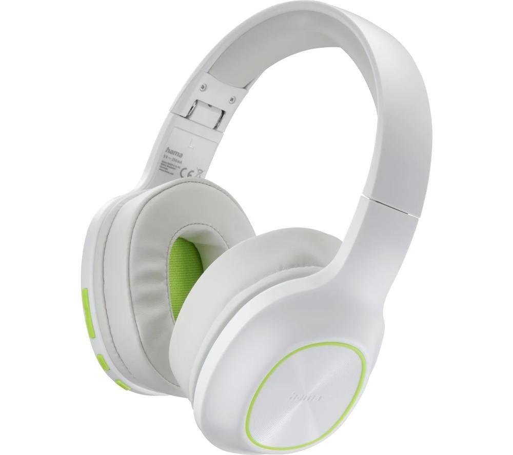 HAMA Spirit Calypso III Wireless Bluetooth Headphones - White image number 6 of 7