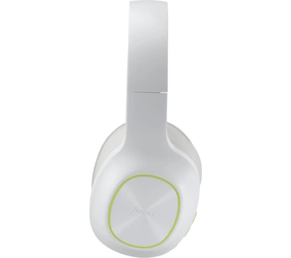 HAMA Spirit Calypso III Wireless Bluetooth Headphones - White image number 7 of 7