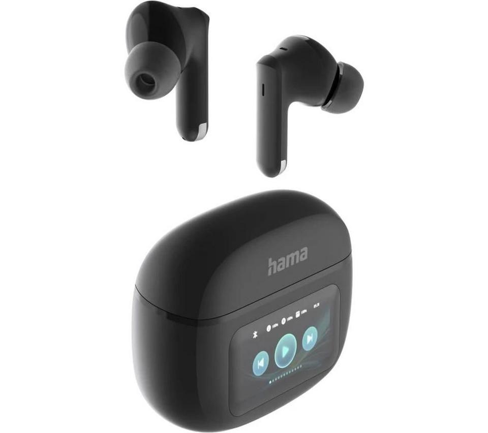 HAMA Spirit Touch Wireless Bluetooth Earbuds - Black