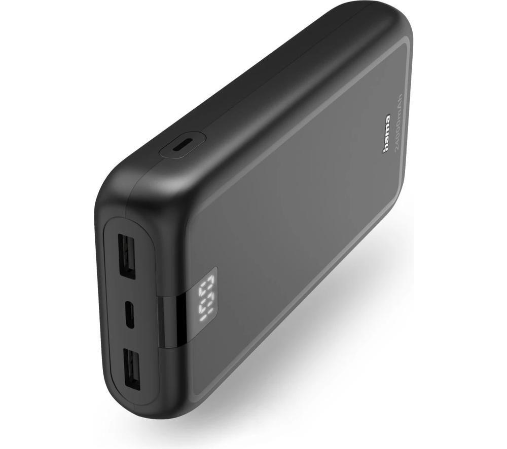 HAMA Performance 24000 mAh Portable Power Bank - Anthracite image number 5 of 5