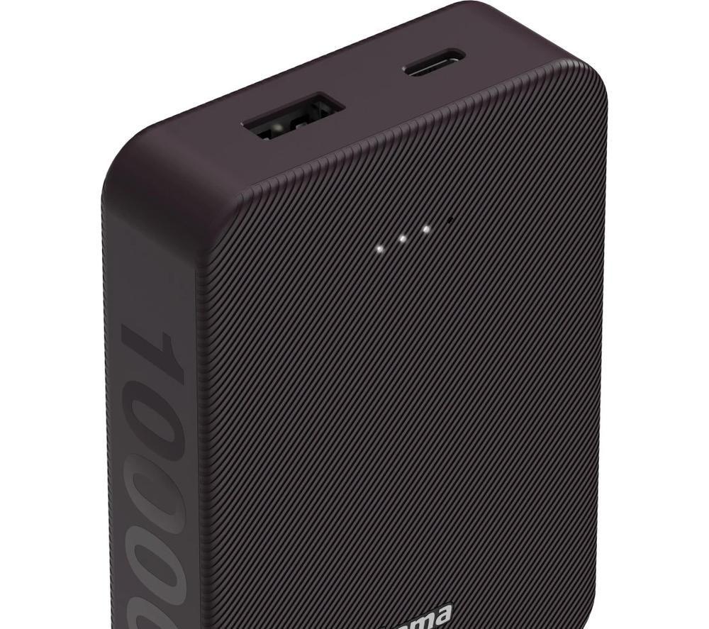HAMA Colour 10 Portable Power Bank - Plum image number 3 of 4