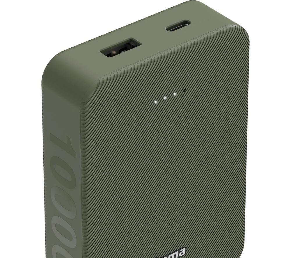 HAMA Colour 10 Portable Power Bank - Green image number 3 of 5
