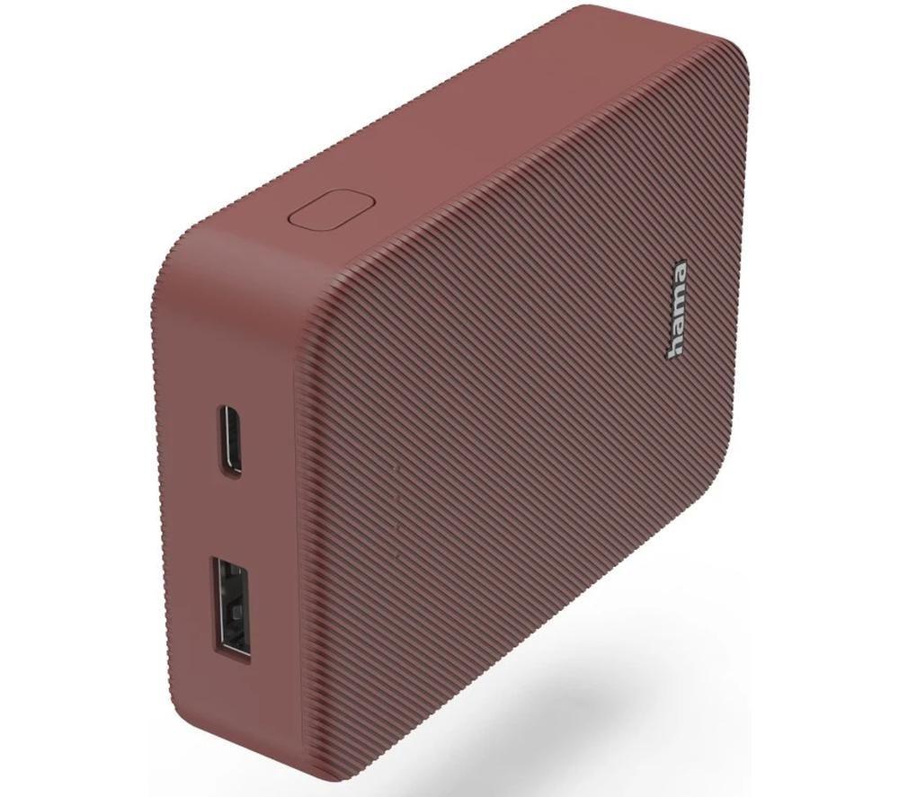 HAMA Colour 10 Portable Power Bank - Red image number 4 of 4