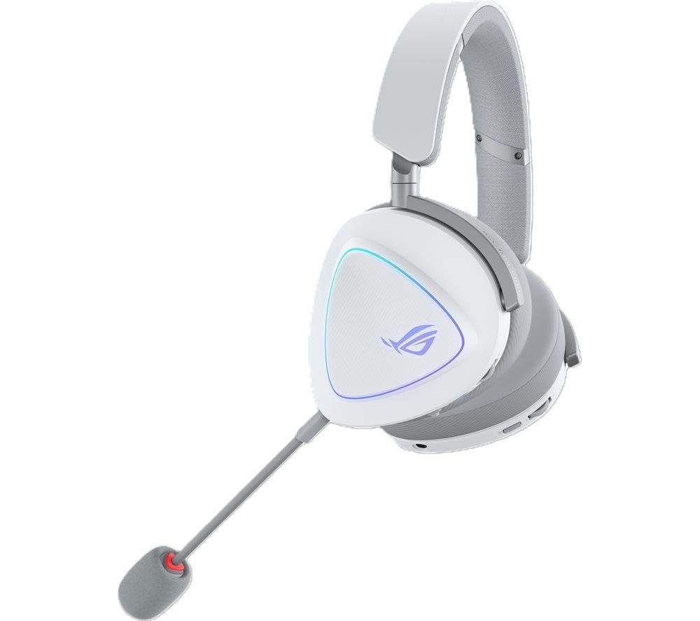 ASUS ROG Delta II Wireless Gaming Headset - White image number 2 of 5