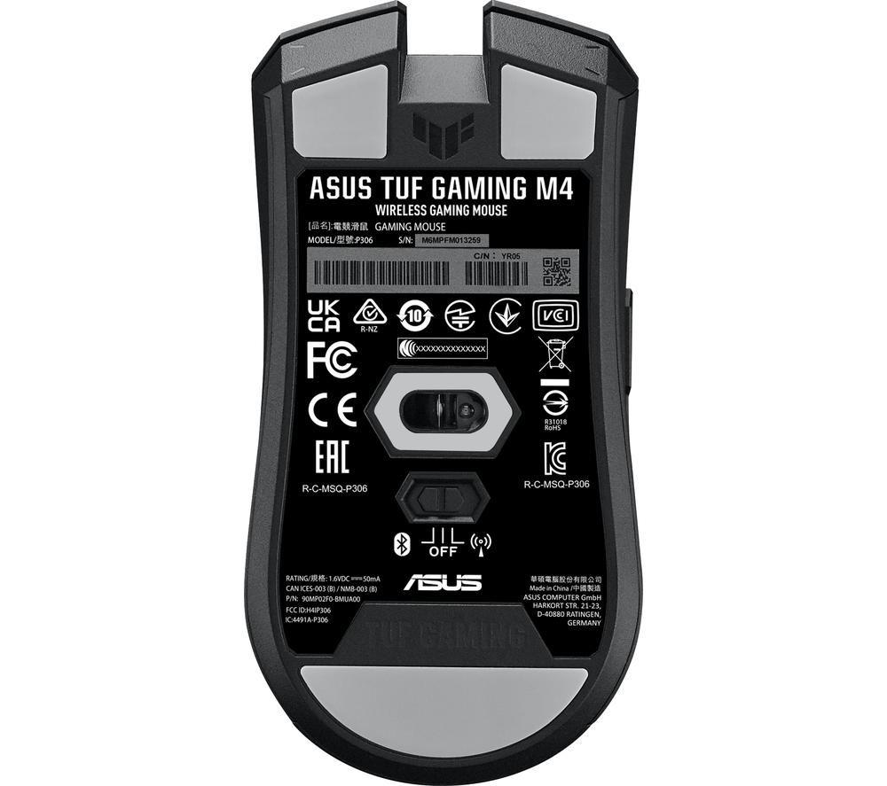 ASUS TUF Gaming M4 Optical Wireless Mouse image number 6 of 8