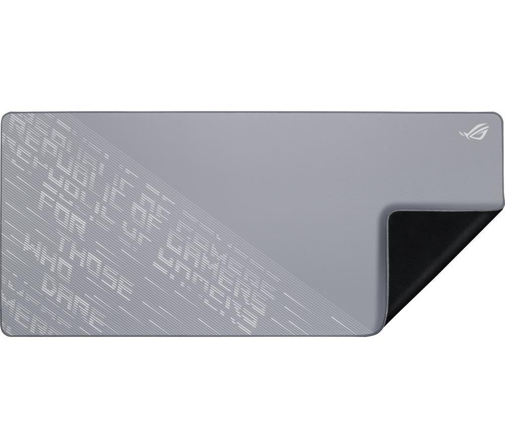 ASUS ROG Scabbard II XXL Gaming Surface - Arctic Grey image number 4 of 8