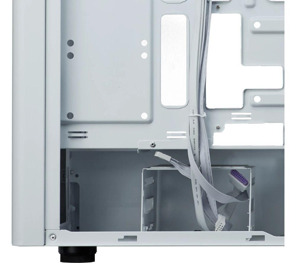 COOLER MASTER Elite 502 E-ATX Mid Tower PC Case - White image number 3 of 7