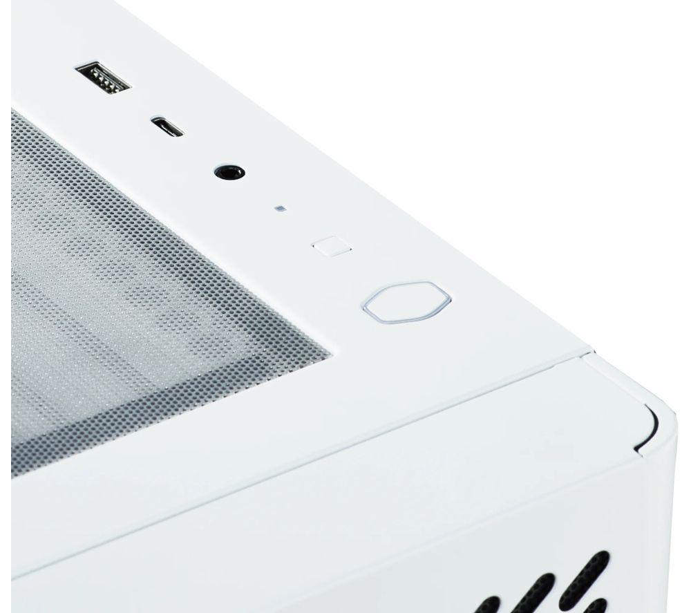 COOLER MASTER Elite 502 E-ATX Mid Tower PC Case - White image number 6 of 7