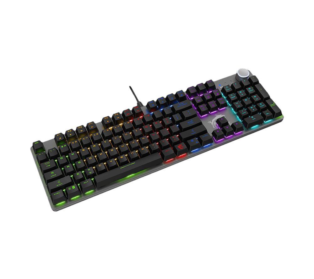 MSI FORGE GK320 Mechanical Gaming Keyboard - Black image number 3 of 5
