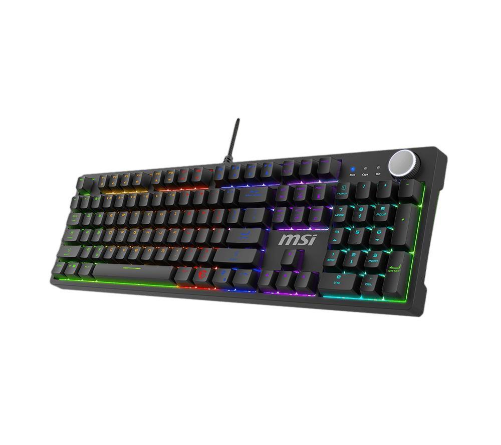 MSI FORGE GK320 Mechanical Gaming Keyboard - Black image number 4 of 5