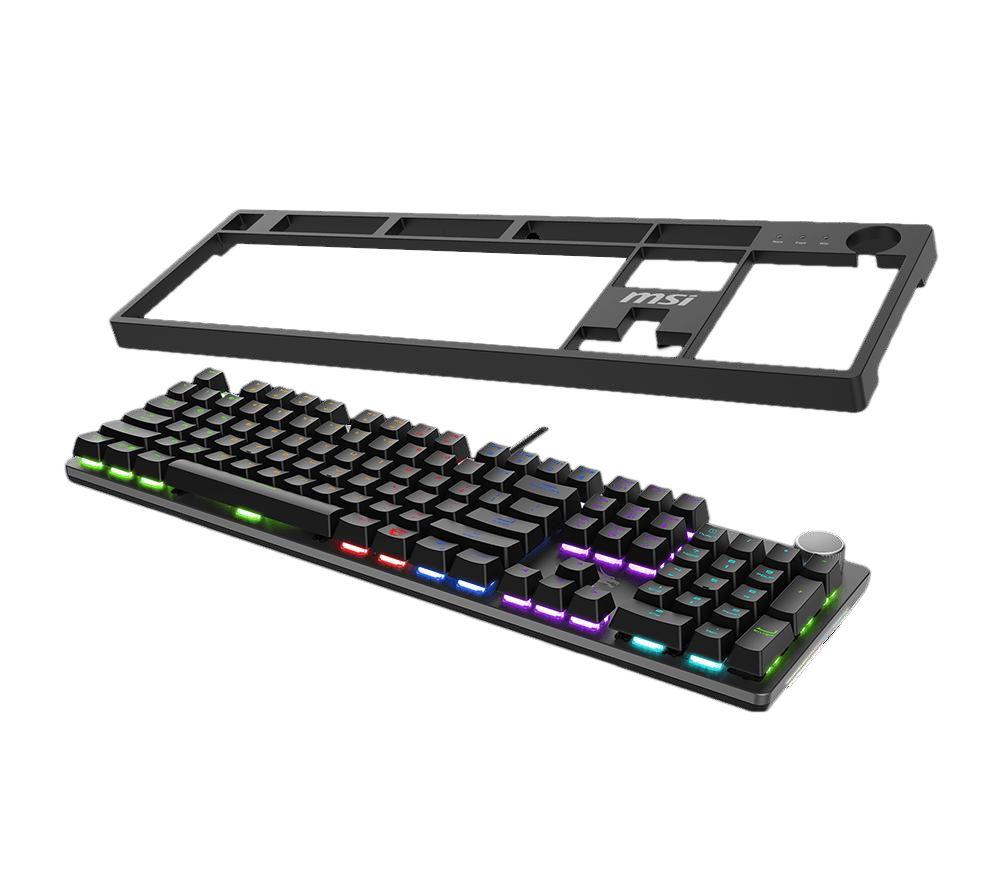 MSI FORGE GK320 Mechanical Gaming Keyboard - Black image number 5 of 5