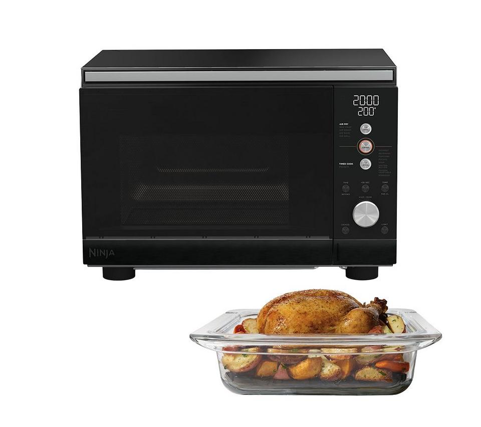 NINJA Crispi Air Fry Combination Microwave - Black