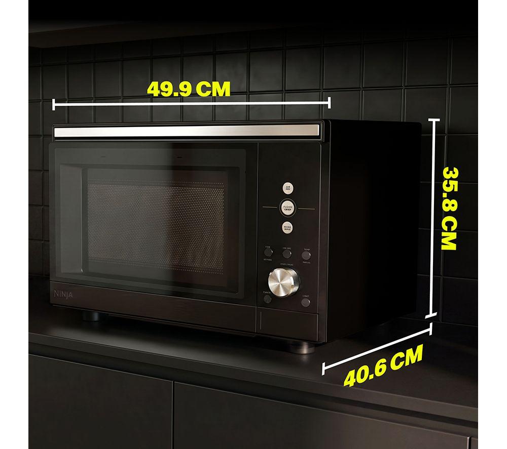 NINJA Crispi Air Fry Combination Microwave - Black image number 4 of 14