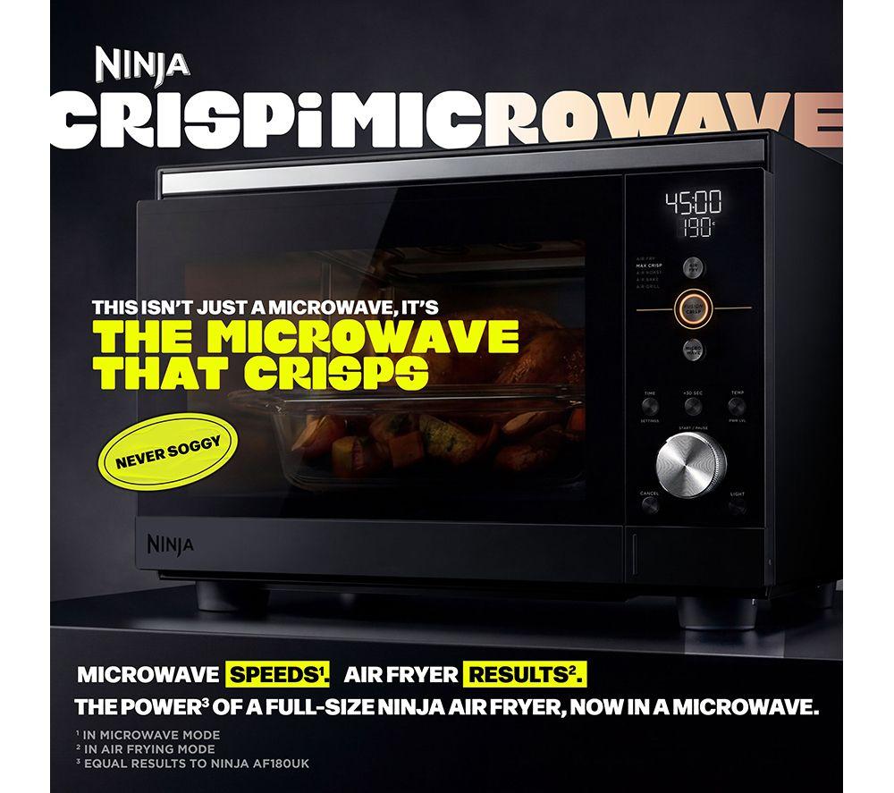 NINJA Crispi Air Fry Combination Microwave - Black image number 14 of 14
