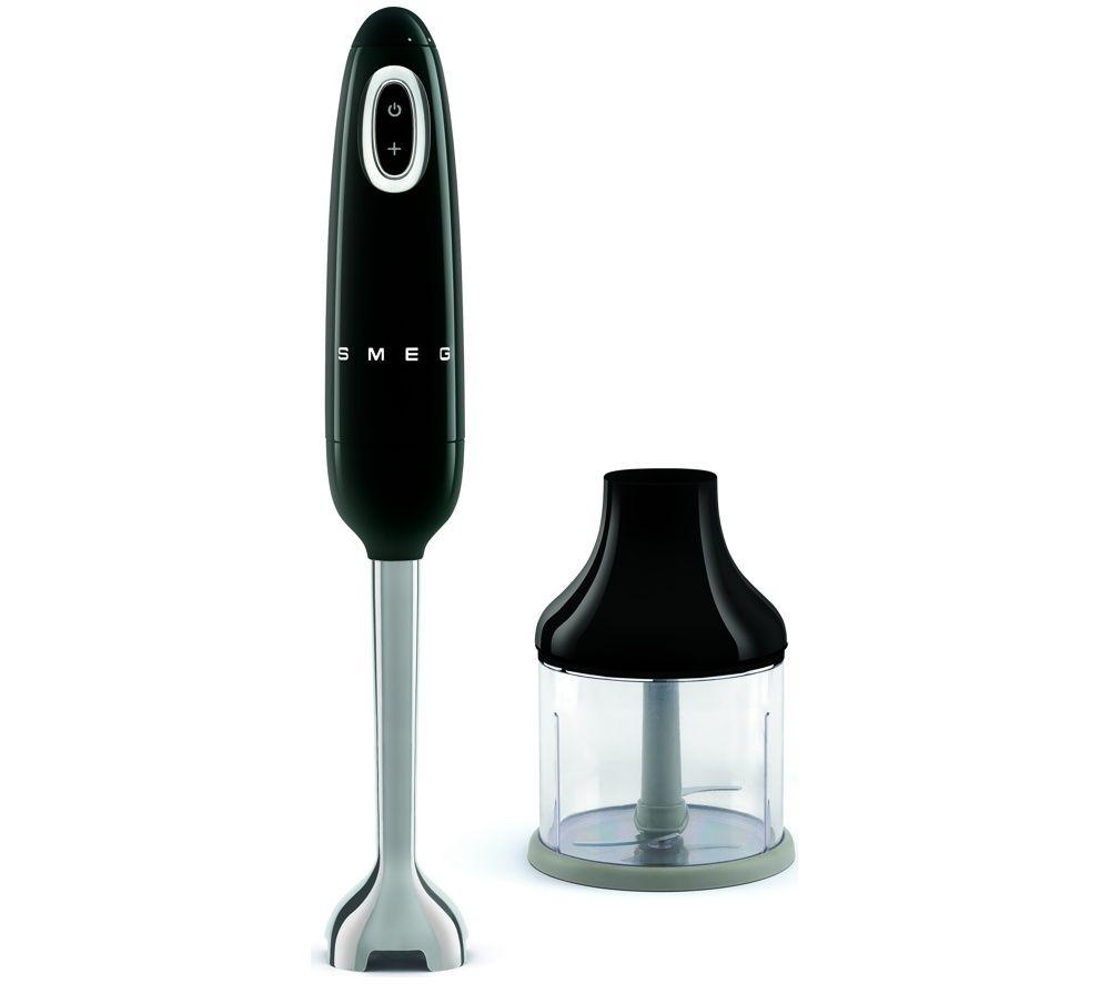 SMEG HBF00BLUK Hand Blender with Chopper - Black