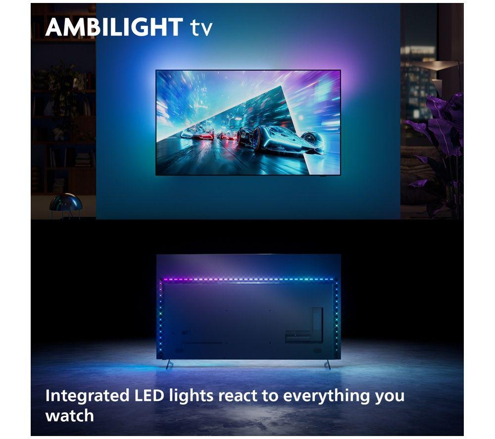 PHILIPS Ambilight OLED761 65" OLED 4K HDR Smart TV (2026) with Freely - 65OLED761/05 image number 2 of 16