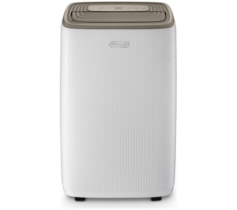 Delonghi Dep214 Ariadry Evo Portable Dehumidifier - White & Beige