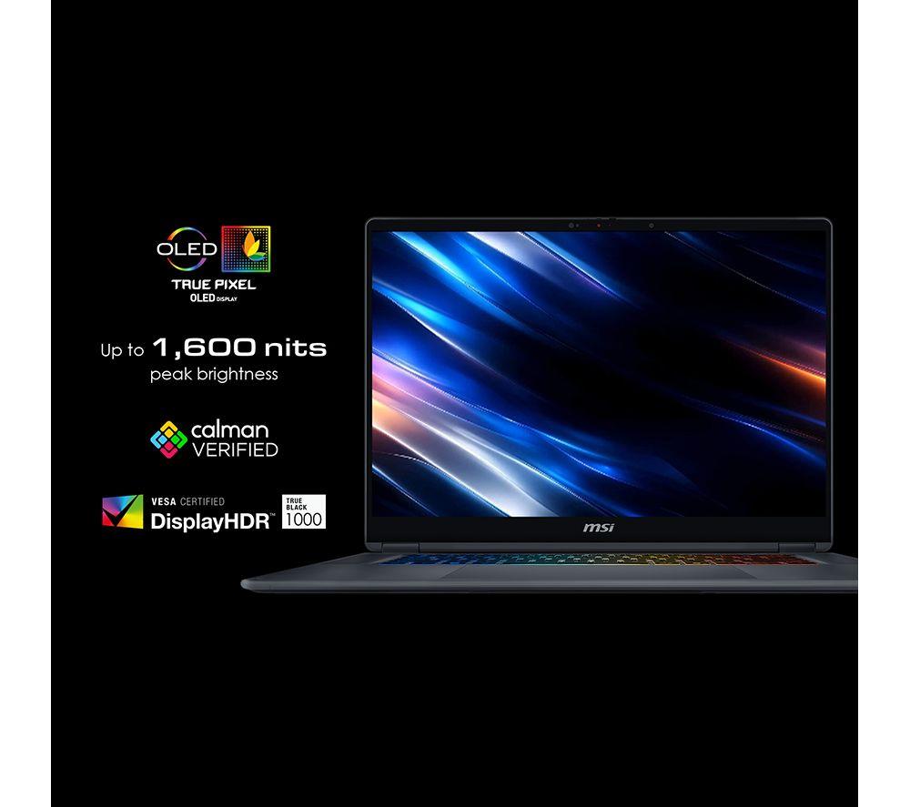 MSI Prestige N16 Flip AI+ 16" Laptop - NVIDIA RTX Spark&trade; N1X, 64 GB RAM, 1 TB SSD, Platinum Grey image number 5 of 7