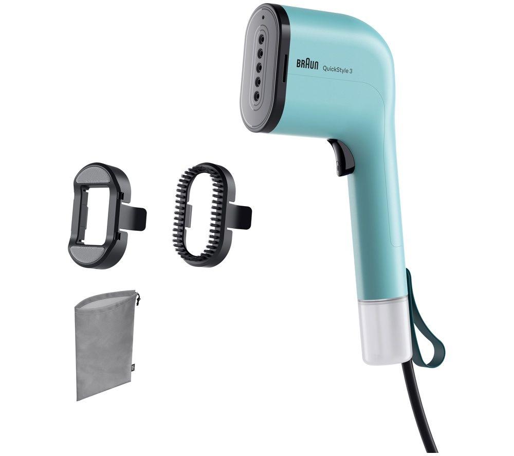 BRAUN Quickstyle 3 Compact Clothes Steamer - Green image number 4 of 4