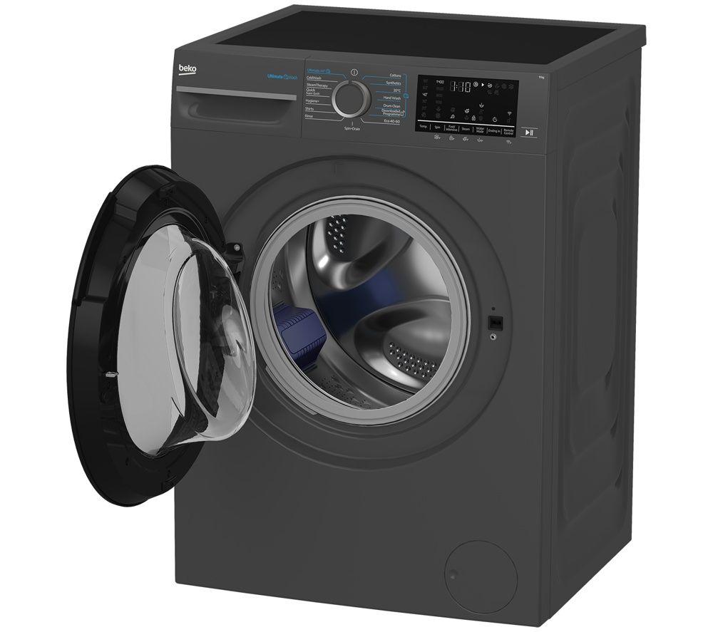 BEKO bPRO 500 BM5WT61141TA 11 kg 1400 Spin WiFi-enabled Washing Machine - Black image number 8 of 11